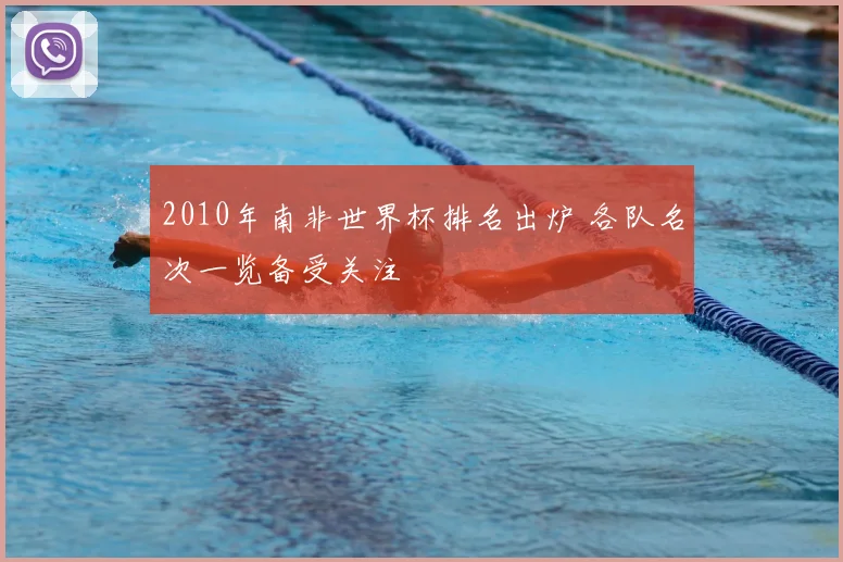 2010年南非世界杯排名出炉 各队名次一览备受关注